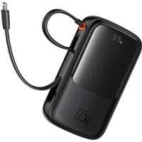 Batteria Esterna Baseus Qpow Pro+, 10000mAh, 22.5W, QC + PD, 1 x USB-A - 2 x USB-C, Nera P10067101113-00 — 3