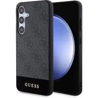 Custodia per Samsung Galaxy S24+ S926, Guess, 4G Stripe, Nera — 3