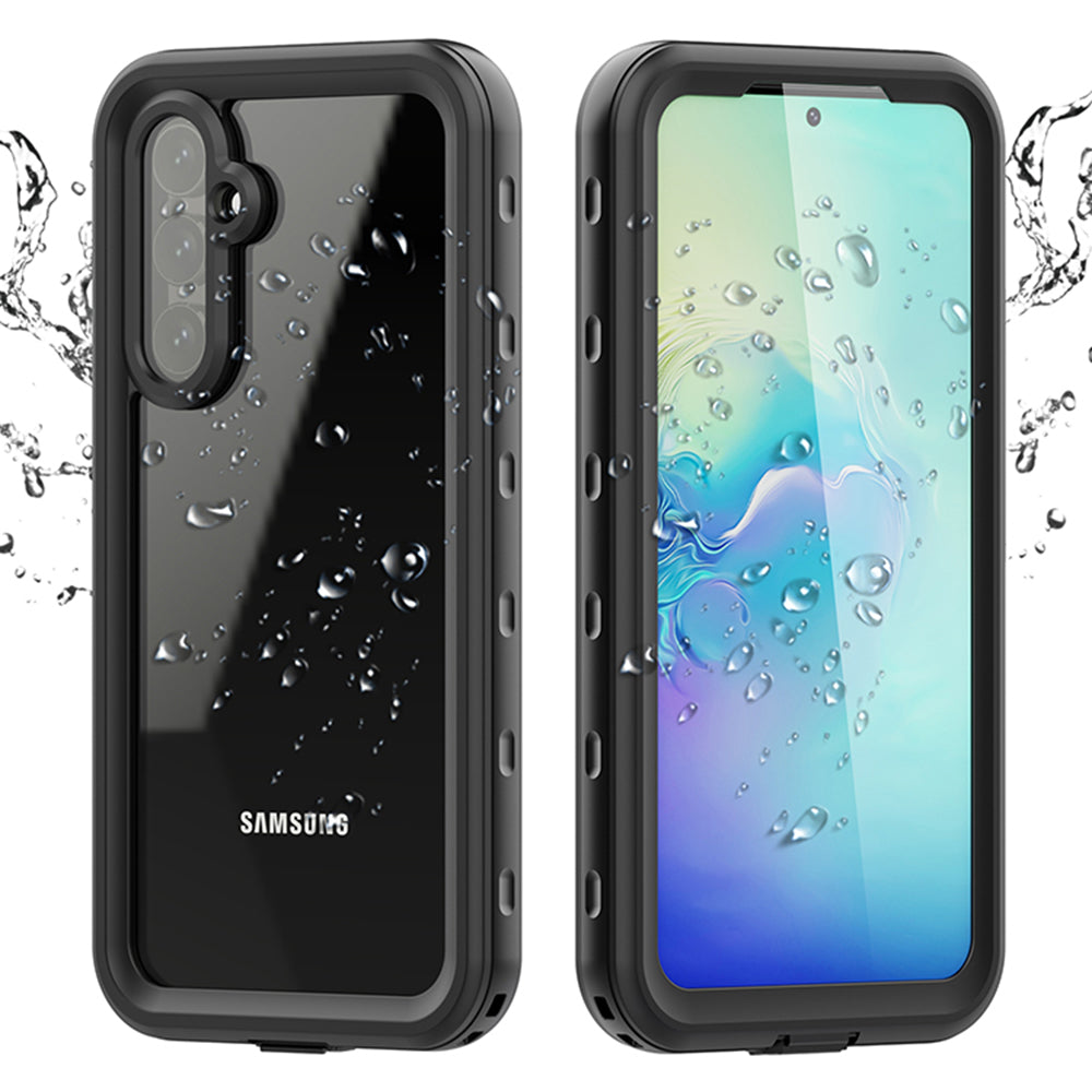 Custodia Waterproof per Samsung Galaxy A54 A546, ShellBox, Nera