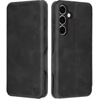 Custodia per Samsung Galaxy S24 FE S721, Techsuit, Safe Wallet Plus, Nera — 3