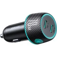 Joyroom Caricabatterie da auto JR-CCN02, 70W, 3A, 2 x USB-C, nero — 3