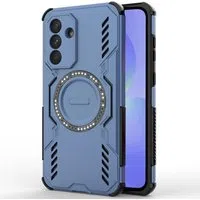 Custodia MagSafe per Samsung Galaxy A36 A366, Techsuit, ArmorMag, Blu — 3