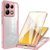 Custodia per Xiaomi Poco X6 Pro, Techsuit, ColorVerse 360, Rosa — 3