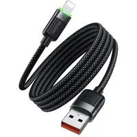 Cavo Dati e Ricarica USB-A - Lightning McDodo CA-6000 Self Winding, 18W, 1.2m, Nero — 3