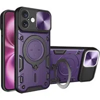 Custodia per Apple iPhone 16 Plus, Techsuit, CamGuard Pro, Viola — 3