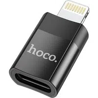Adattatore dati e ricarica USB-C - Lightning HOCO UA17, nero — 3