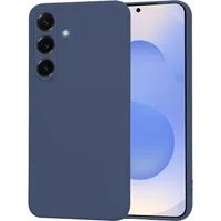 Custodia per Samsung Galaxy S25 S931, Techsuit, SoftFlex, Blu Navy — 3