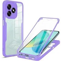 Custodia per Honor X5c Plus, Techsuit, ColorVerse 360, Viola — 3