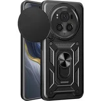 Custodia per Honor Magic6 Pro, Techsuit, CamShield, Nera — 3