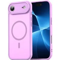 Custodia MagSafe per Apple iPhone 17 Air, Techsuit, HaloFrost II, Rosa — 3