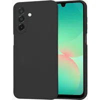Custodia per Samsung Galaxy A26 A266, Techsuit, SoftFlex, Nera — 3