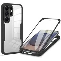 Custodia per Samsung Galaxy S26 Ultra S948, Techsuit, ColorVerse 360, Nera — 3