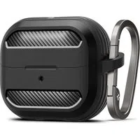 Custodia Spigen Rugged Armor per Samsung Galaxy Buds3 FE / Buds3 Pro / Buds3, Nera ACS08330 — 3