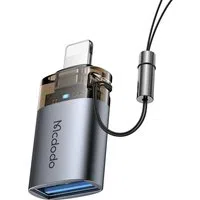 Adattatore OTG Lightning - USB-A McDodo OT-7390, Nero — 3