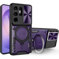 Custodia per Samsung Galaxy S26 Ultra S948, Techsuit, CamGuard Pro, Viola — 3