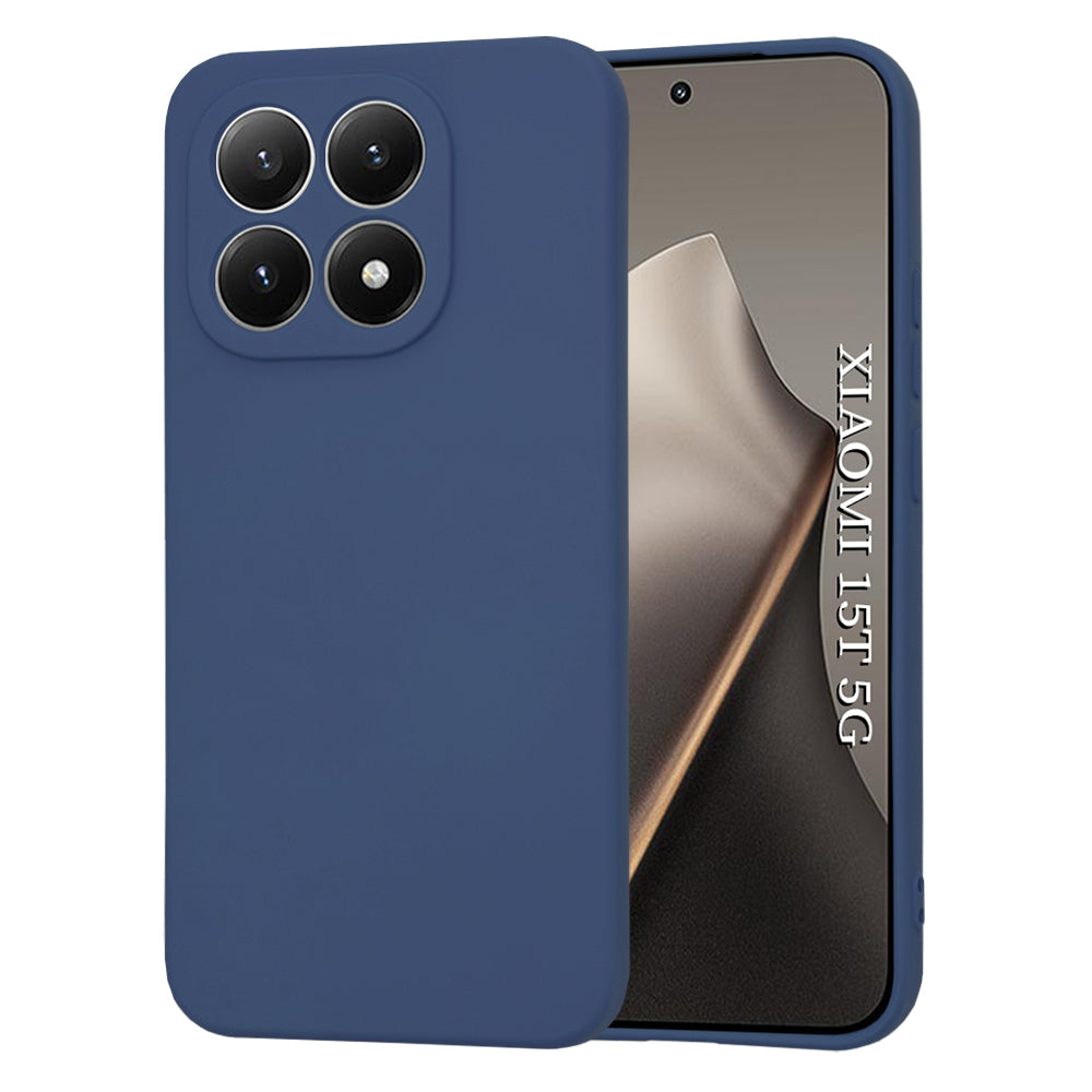 Techsuit Custodia per Xiaomi 15T, Techsuit, SoftFlex, Blu navy