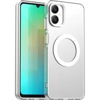 Custodia MagSafe per Samsung Galaxy A06 A065, Techsuit, CandyCase, Bianca — 3