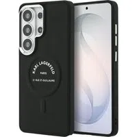 Custodia MagSafe per Samsung Galaxy S26 Ultra S948, Karl Lagerfeld, Karl RSG Logo, Nera — 3