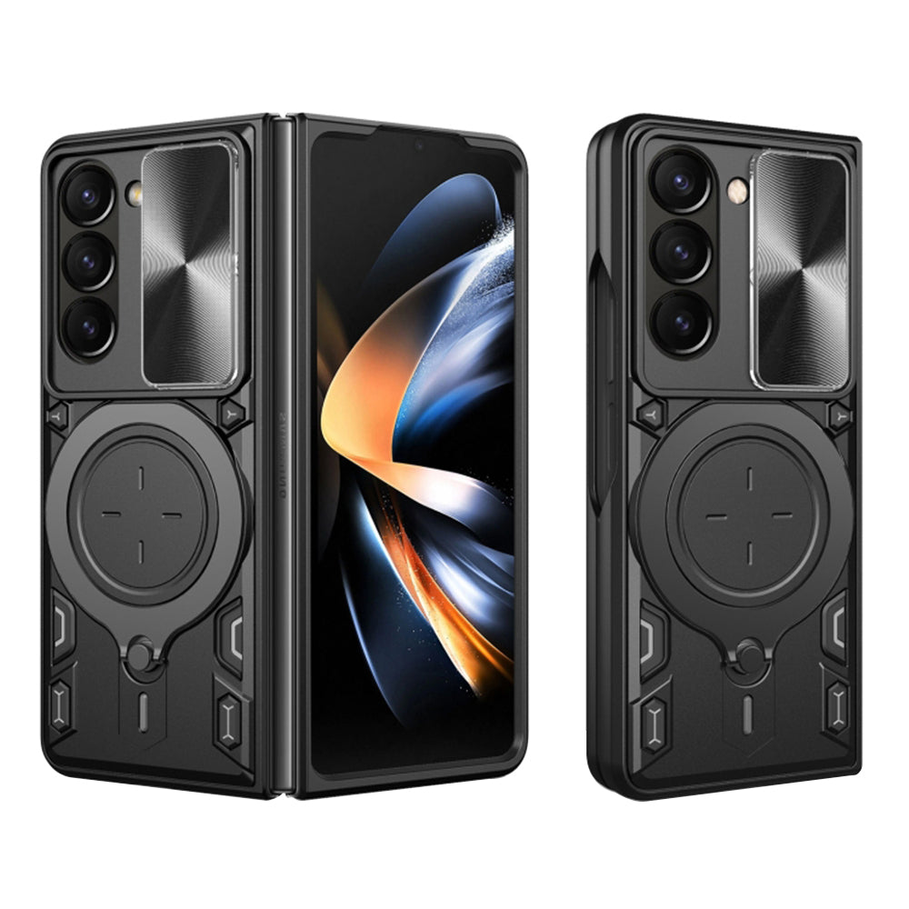Techsuit Custodia per Samsung Galaxy Z Fold5 F946, Techsuit, CamGuard Pro, Nera