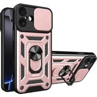 Custodia per Apple iPhone 17, Techsuit, CamShield, Rosa — 3
