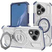 Custodia per Honor 400 Lite, Techsuit, Carbon Shield Pro, Blu — 3