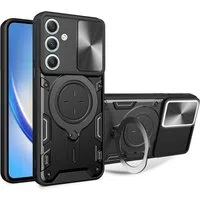Custodia per Samsung Galaxy A34 A346, Techsuit, CamGuard Pro, Nera — 3