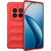 Custodia per Realme 12 Pro / 12 Pro+, Techsuit, Magic Shield, Rossa — 3