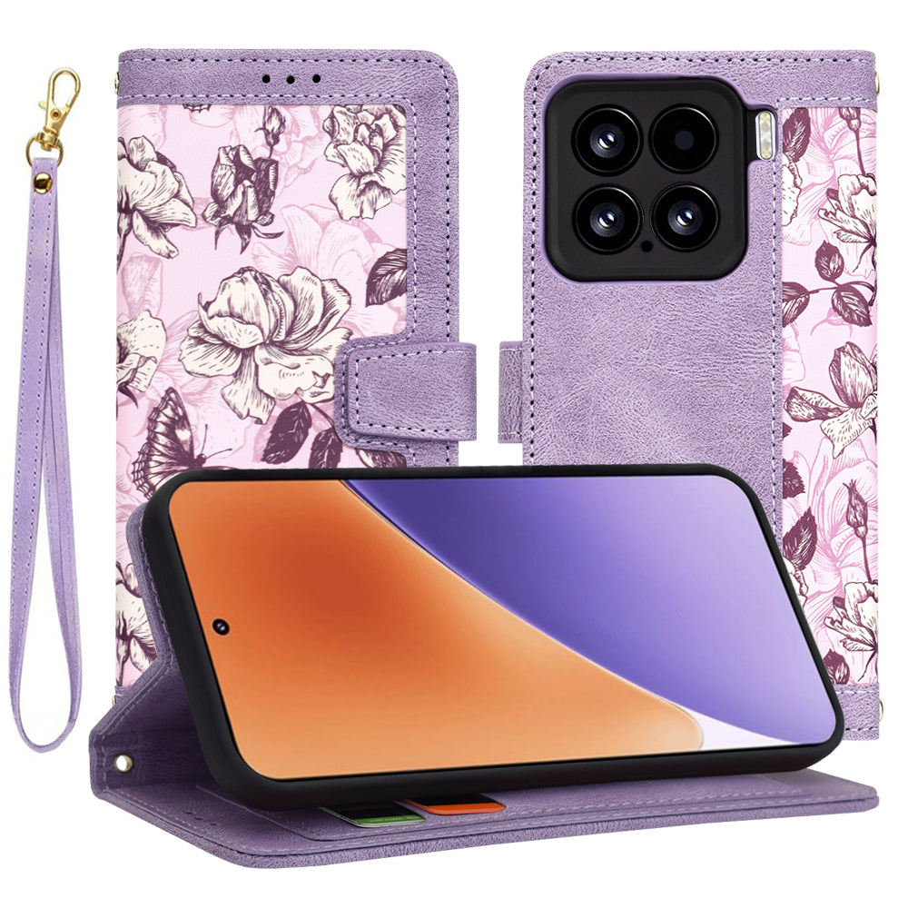 Techsuit Custodia per Xiaomi 15, Techsuit, FlipCraft, Viola