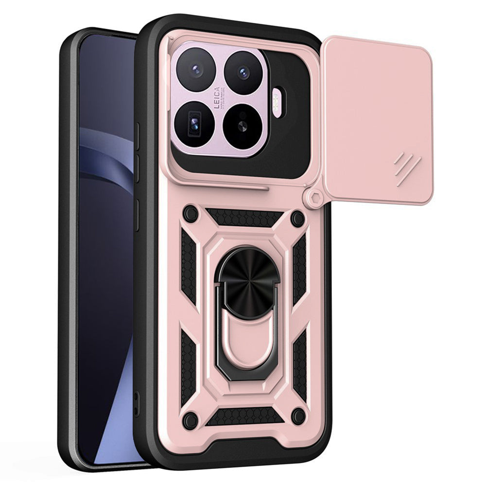 Techsuit Custodia per Xiaomi 17T Pro, Techsuit, CamShield, Rosa Oro
