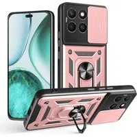 Custodia per Honor X8c, Techsuit, CamShield, Rosa — 3