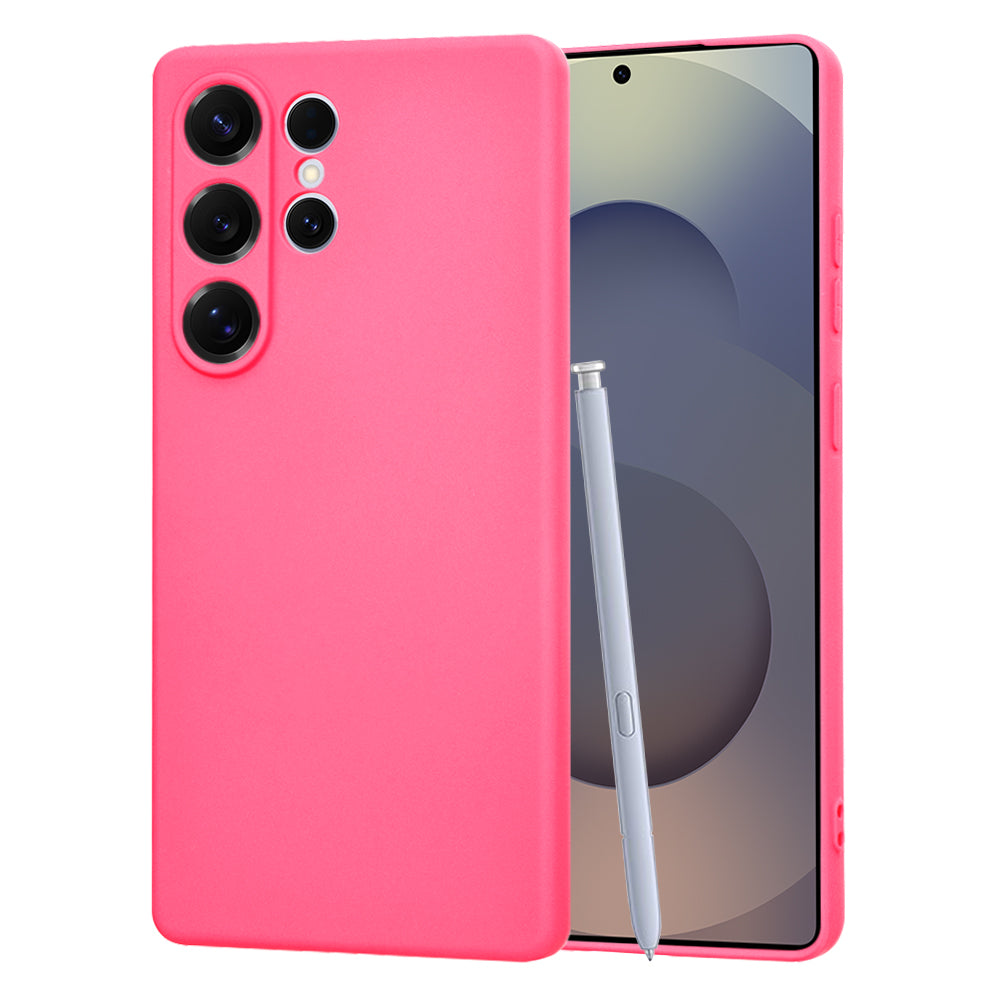 Techsuit Custodia per Samsung Galaxy S25 Ultra S938, Techsuit, SoftFlex, Rosa Scuro