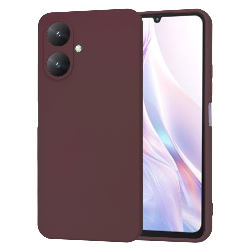 Custodia per Xiaomi Redmi 13C 5G, Techsuit, SoftFlex, Vinaccia