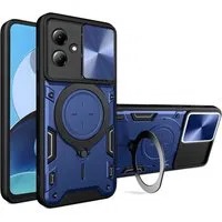 Custodia per Motorola Moto G14, Techsuit, CamGuard Pro, Blu — 3