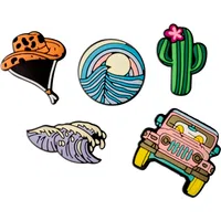 Sticker 3D OEM Summer per Custodia Telefono / Tablet, Set 5 pezzi, Multicolore — 3