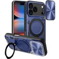 Custodia per Apple iPhone 17 Pro Max, Techsuit, CamGuard Pro, Blu — 3