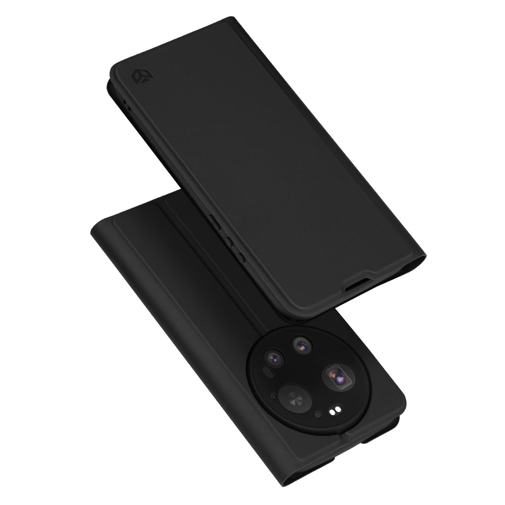 Techsuit Custodia per Xiaomi 17 Ultra, Techsuit, Magskin Book, Nera