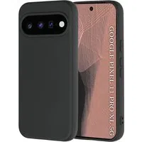 Custodia per Google Pixel 11 Pro XL, Techsuit, SoftFlex, Nera — 3