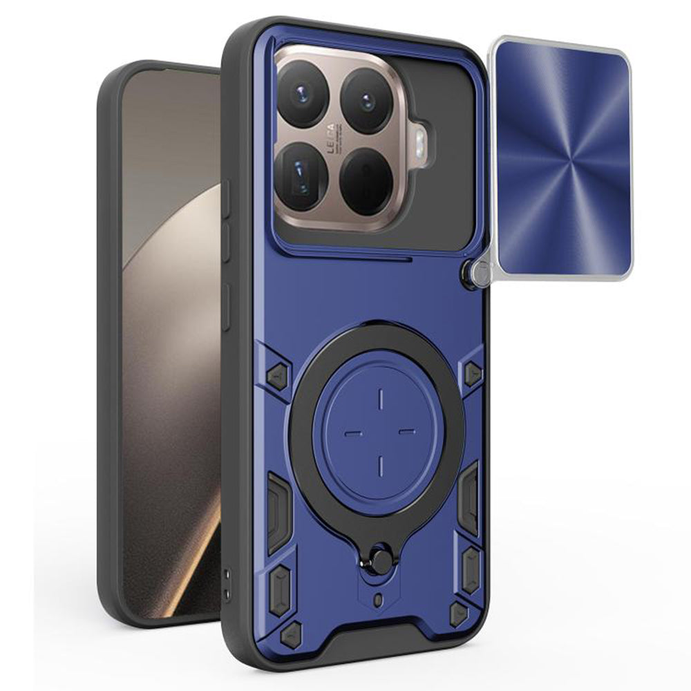 Techsuit Custodia per Xiaomi 15T Pro, Techsuit, CamGuard Pro, Blu