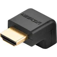 Adattatore Video UGREEN HD112 Down Angle, HDMI - HDMI, 4K, Nero — 3