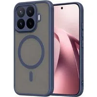 Custodia MagSafe per Xiaomi 17T, Techsuit, HaloFrost II, Blu Navy — 3