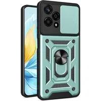 Custodia per Honor 200 Lite, Techsuit, CamShield, Verde — 3