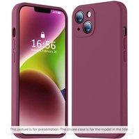 Techsuit Custodia per Samsung Galaxy A57 5G, Techsuit, SoftFlex, Ciliegia — 2
