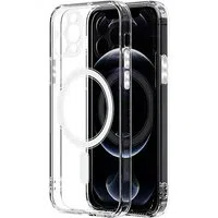 Custodia MagSafe per Samsung Galaxy S24 Ultra S928, OEM, Trasparente — 3