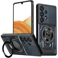Custodia per Samsung Galaxy A33 5G A336, Techsuit, RuggedCam, Blu — 3