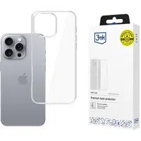 Custodia per Apple iPhone 16 Pro Max, 3MK, Clear, Trasparente — 3