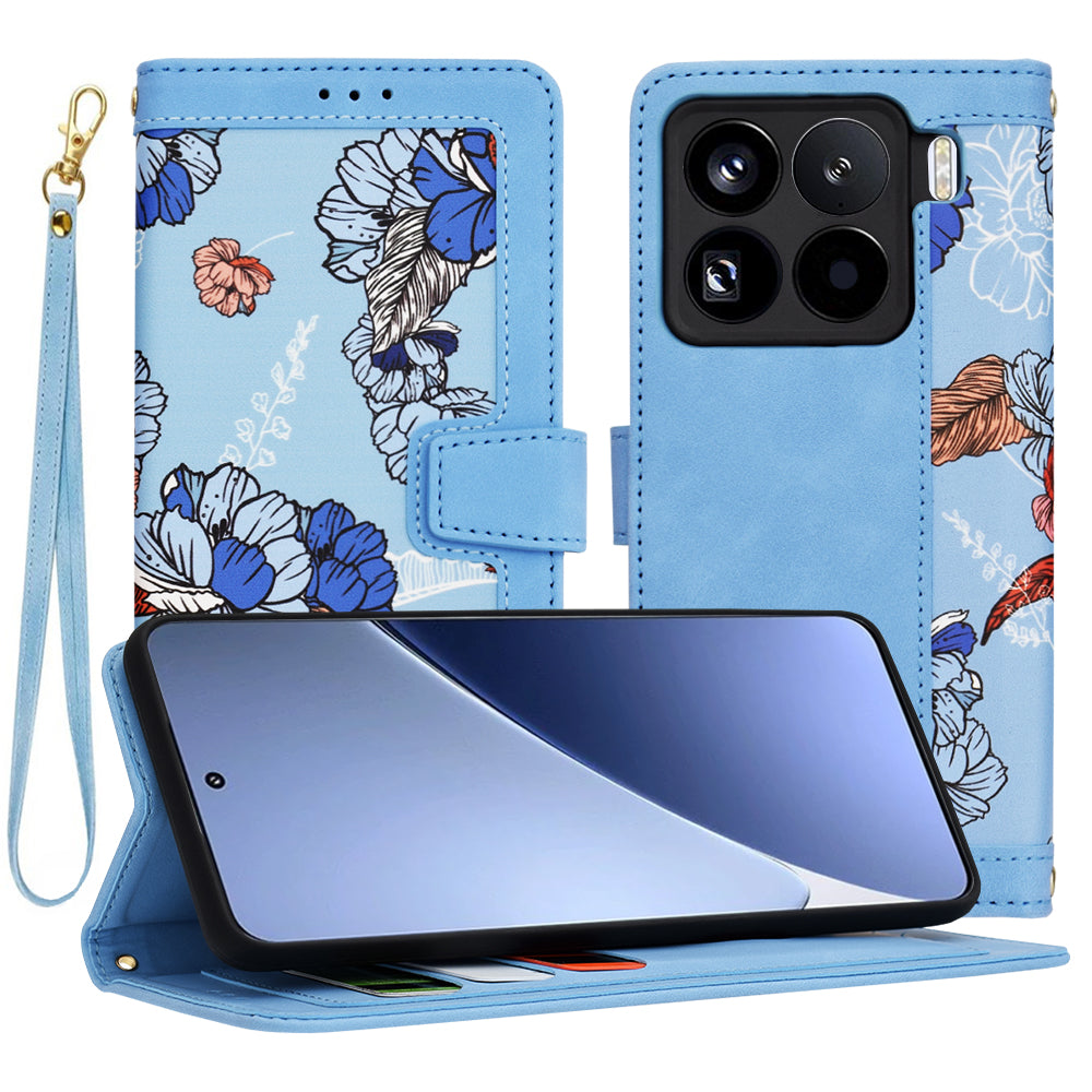 Techsuit Custodia per Xiaomi 15 Pro, Techsuit, FlipCraft, Blu
