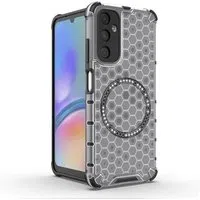 Custodia MagSafe per Samsung Galaxy A05s A057, Techsuit, HoneyComb Shield, Bianca — 3