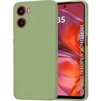 Custodia per Motorola Moto E15 / G05, Techsuit, SoftFlex, Matcha — 3