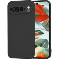 Custodia per Google Pixel 9 Pro XL, Techsuit, SoftFlex, Nera — 3