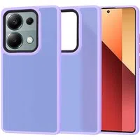 Custodia per Xiaomi Redmi Note 13 Pro 4G / Poco M6 Pro 4G, Techsuit, HaloFrost, Viola Chiaro — 3